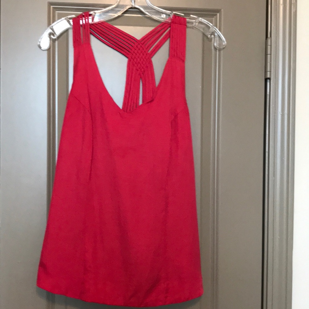 Naked Zebra Red Tank Top
